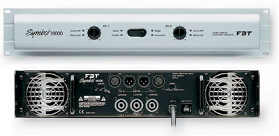 Amplificador de potencia FBT SYMBOL 18000