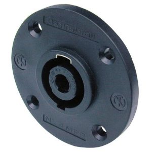 Conector speakon de chasis de 4 polos redondo
