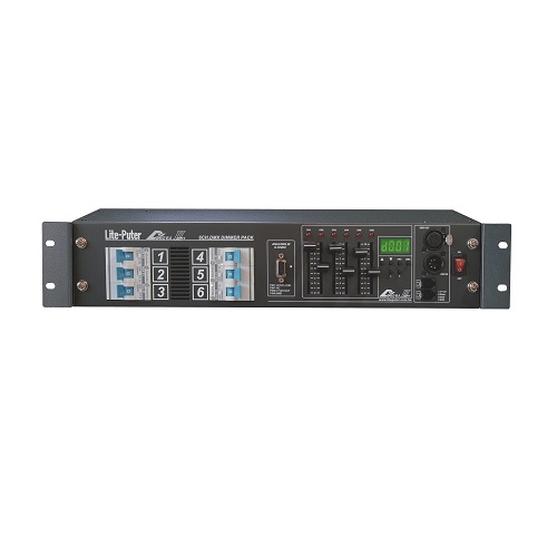 Power dimmer LITE PUTER DX 626 6 canales