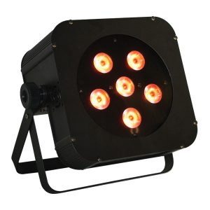 FOCO PAR LED SLIM 7x15w RGBWA GLOWING
