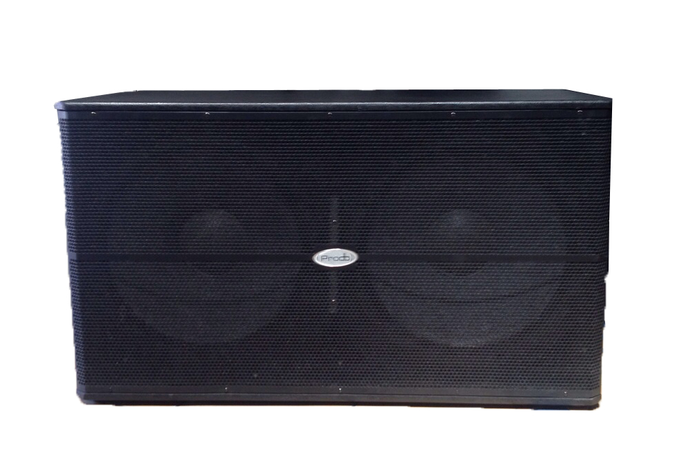 Subbajo Pasivo doble Prodb WJ218 18"