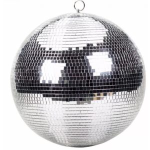 Esfera Espejo Disco 12" Glowing /Disponible