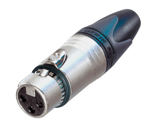 Conector XLR3 hembra Neutrik NC3FXX