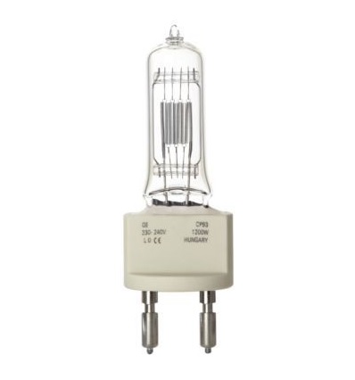 Lampara GE CP93 240v 1200w G22