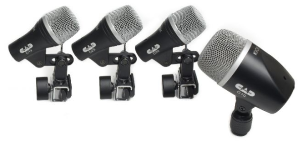 Set micrófonos de bateria CAD AUDIO STAGE 4