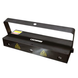 Laser de tres aperturas rojo - verde - azul 600mW LSX3600 RGB