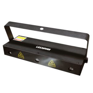 Laser de tres aperturas rojo 600mW LSX3600 RR