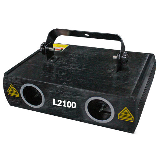 Laser doble verde 50mW L2100