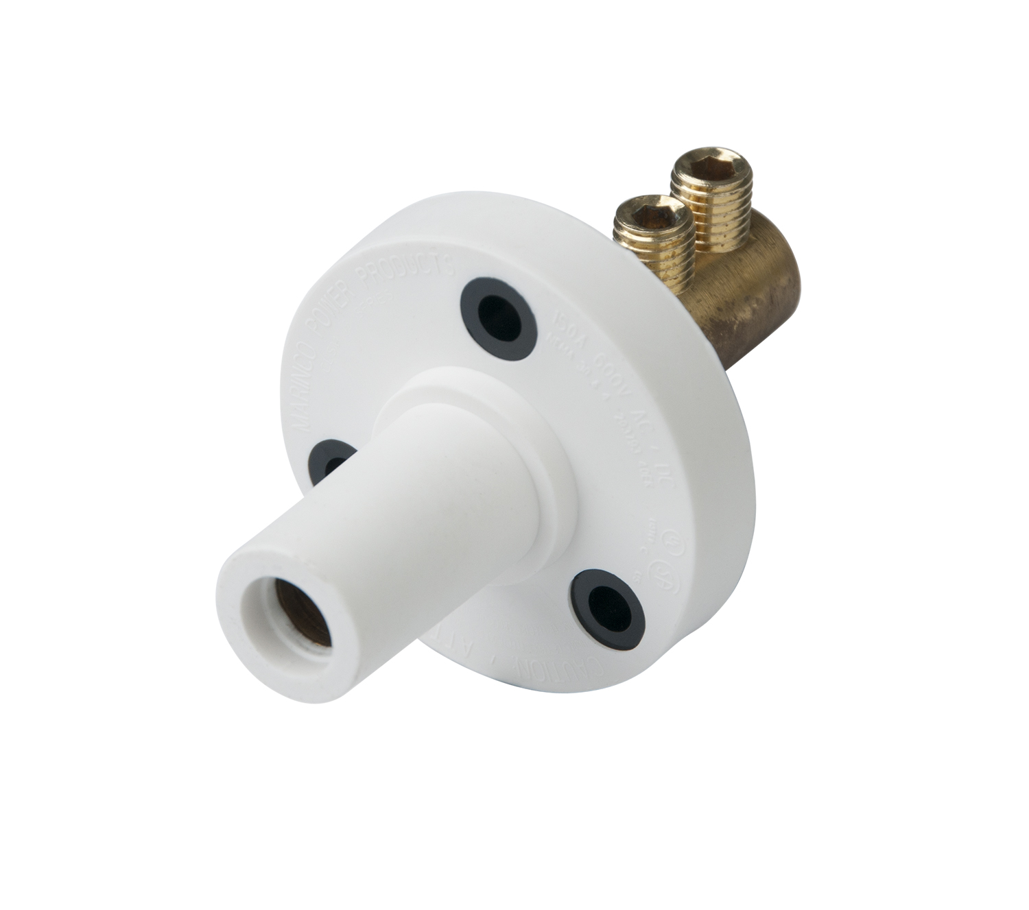 Conector Marinco hembra 150A serie CLSMFR2-B Blanco