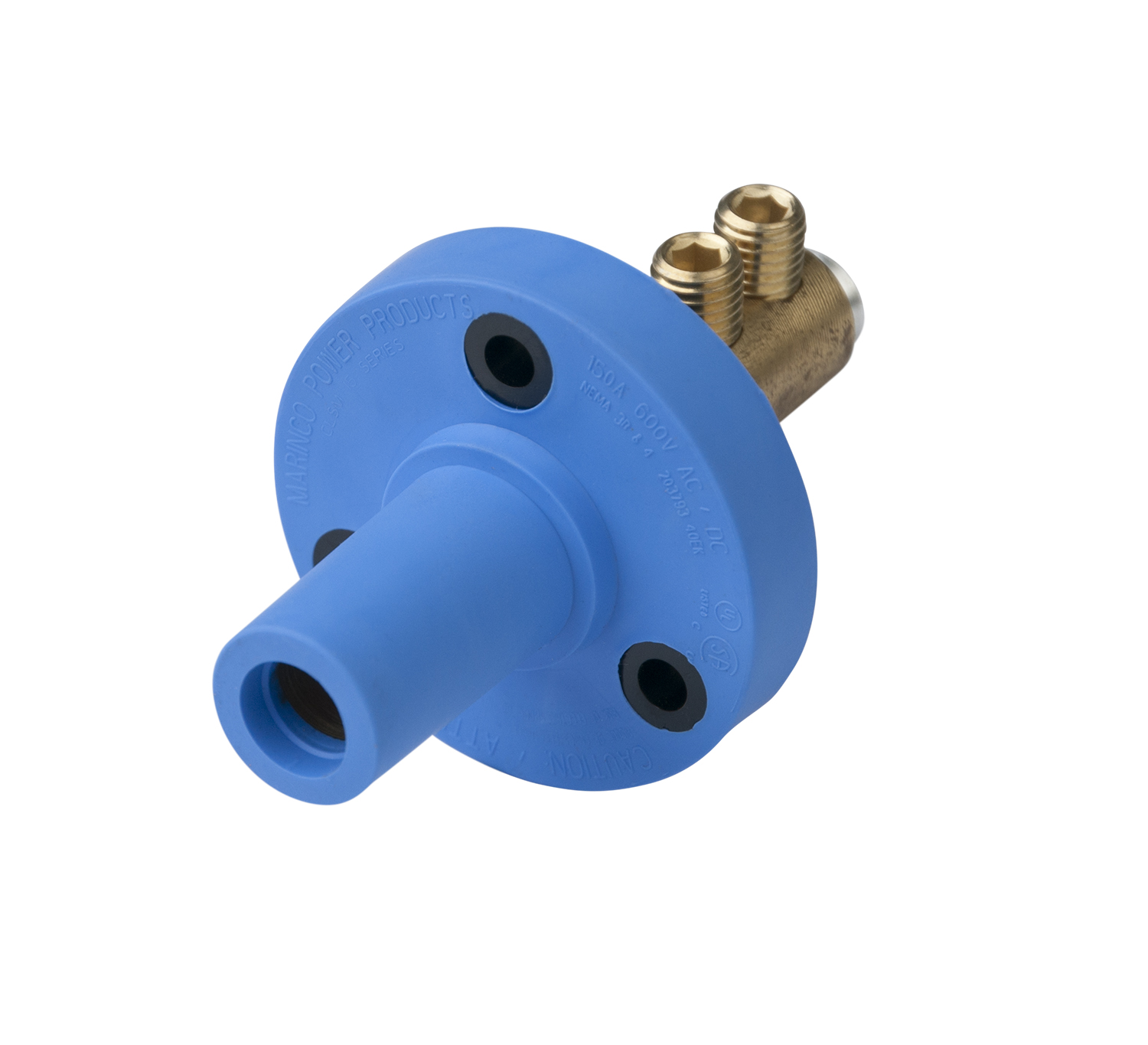 Conector Marinco hembra 150A serie CLSMFR2-D Azul