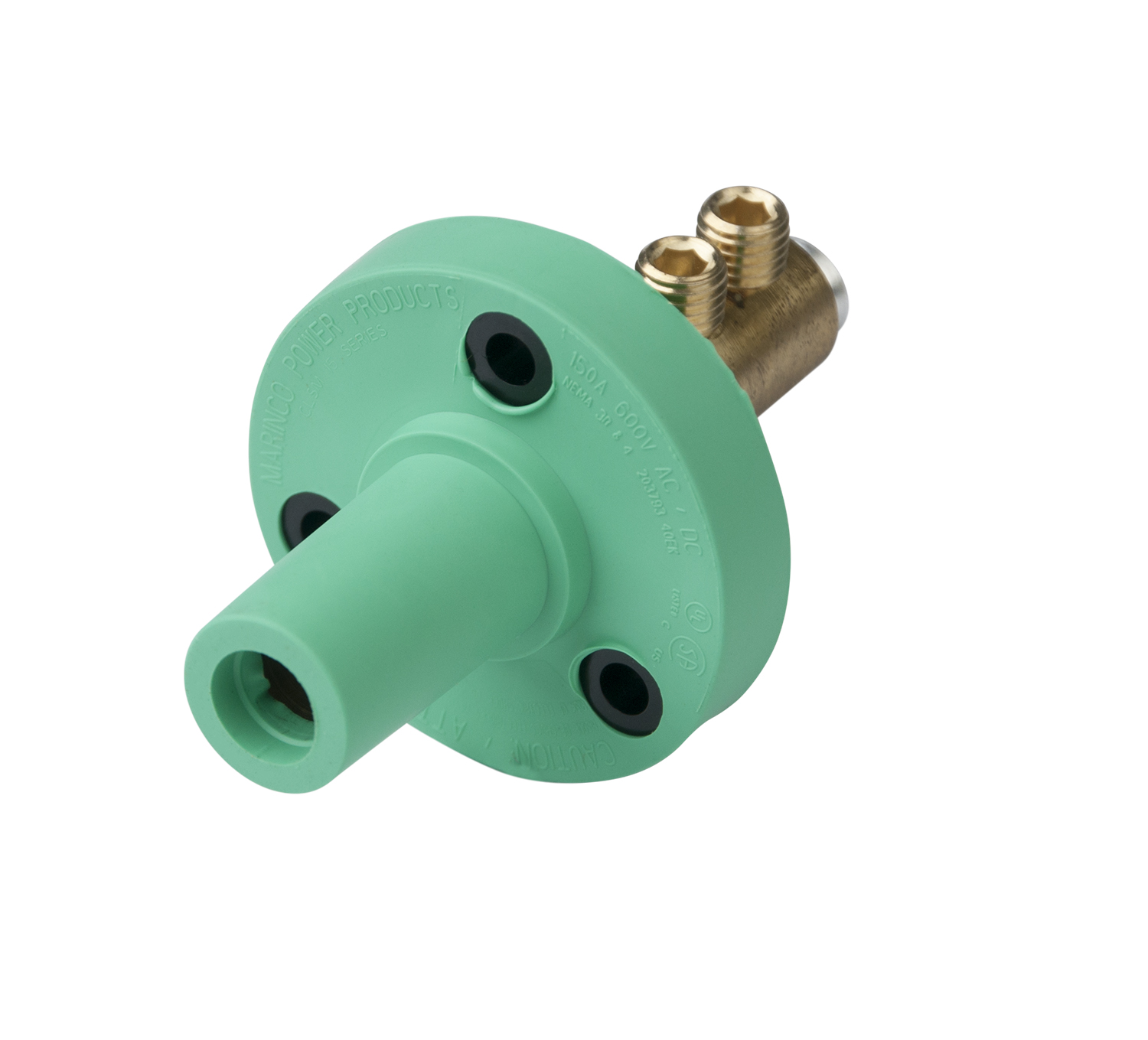 Conector Marinco hembra 150A serie CLSMFR2-E Verde