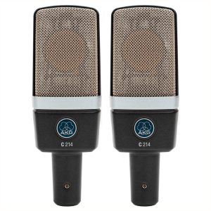 MICROFONO AKG C214 SET CONDENSADOR STEREO
