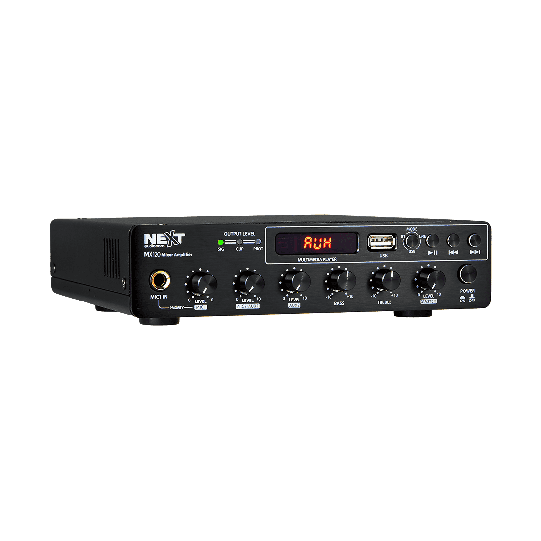 Amplificador de potencia MX120 NEXT Audiocom