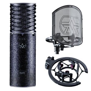 Set Micrófono de condensador Aston Spirit black
