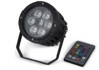 FOCO PAR LED 6X3W IP65 OUTDOOR Glowing
