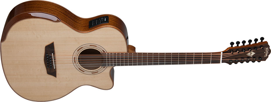 GUITARRA ACUSTICA WASHBURN WCG15SCE 12 CUERDAS