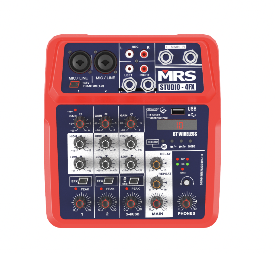 MEZCLADOR ESTUDIO 4FX MRS