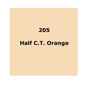FILTRO PLIEGO CHRIS JAMES N°205 HALF CT ORANGE