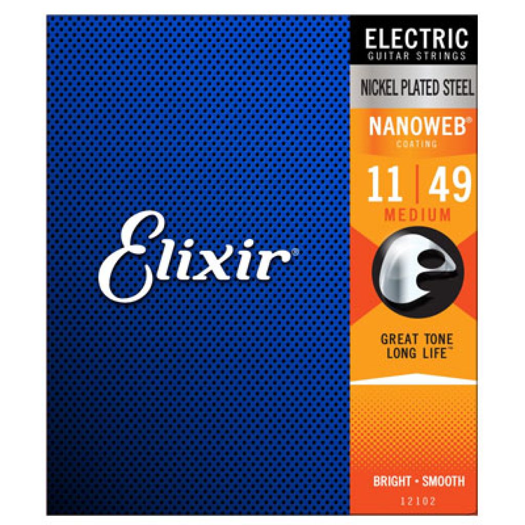 Cuerdas para guitarra eléctrica 12102 Elixir