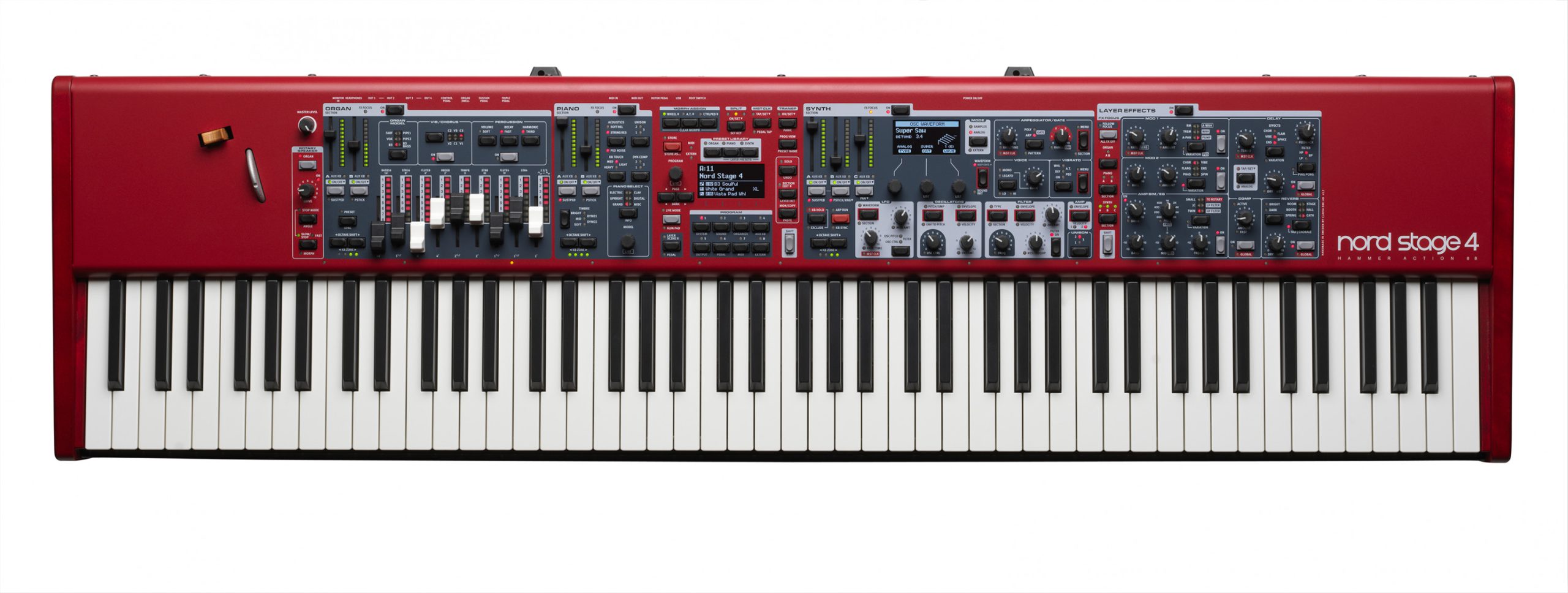 Nord Stage 4 88 teclas - Teclado de Escenario