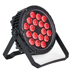 Pack 8 Par LED 18x10 RGBW IP65 C/Case