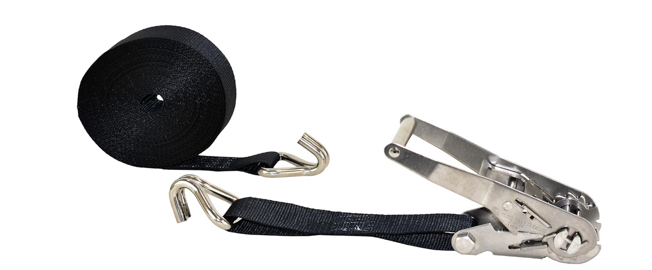 Ratchet tie down straps PRODB-RTD50-250-8 Negro Eslinga